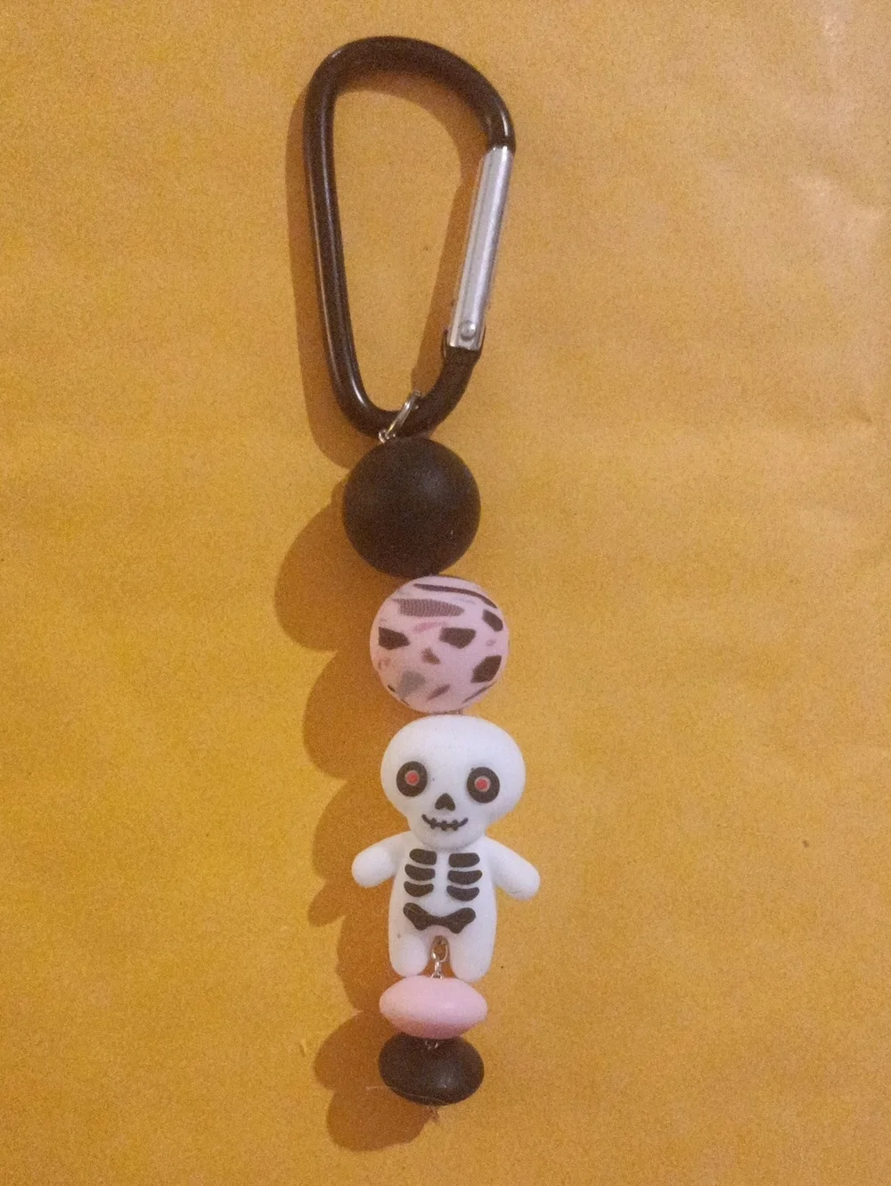 New Handmade Skeleton Keychain